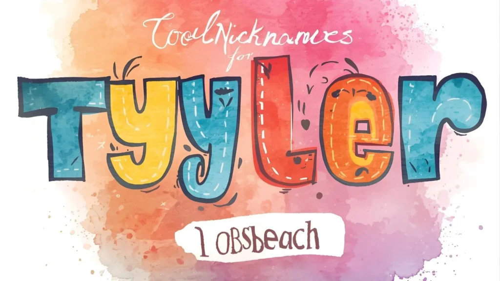 Cool Nicknames for Tyler 