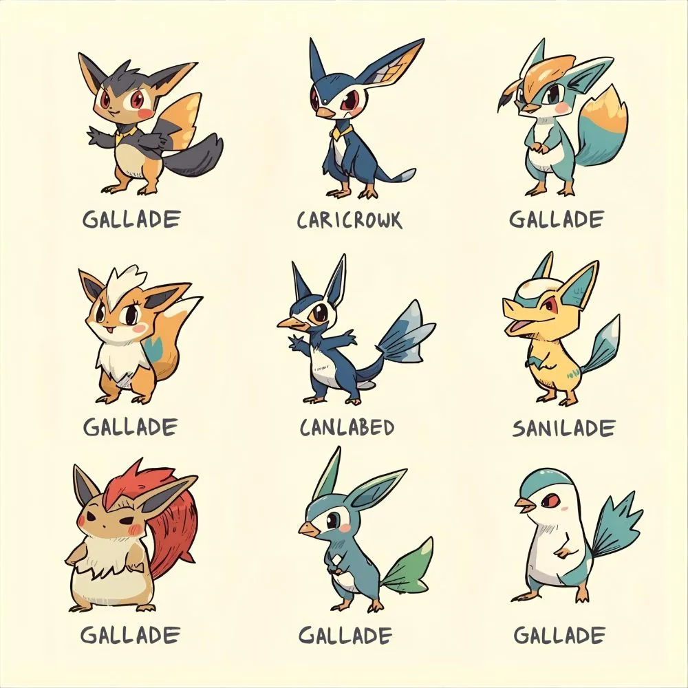 Cute Gallade Nicknames