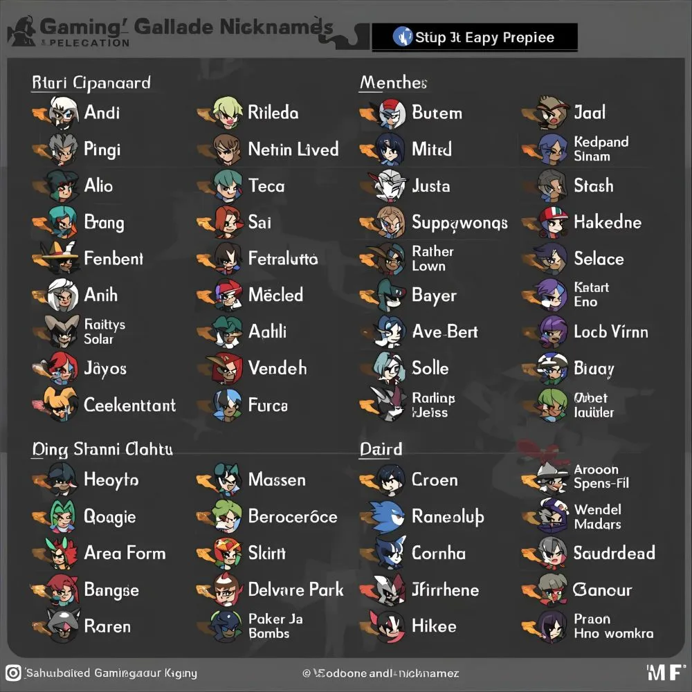 Gaming-Inspired Gallade Nicknames