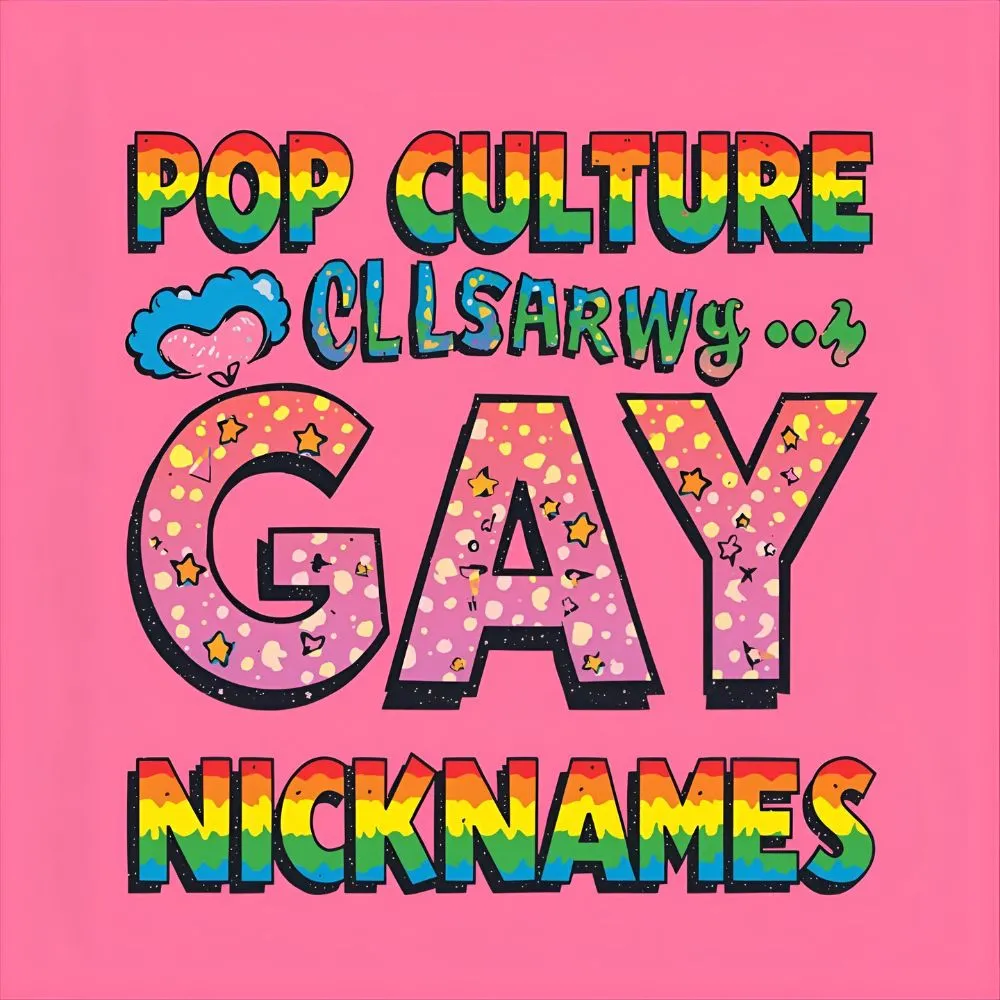 Pop Culture Gay Nicknames