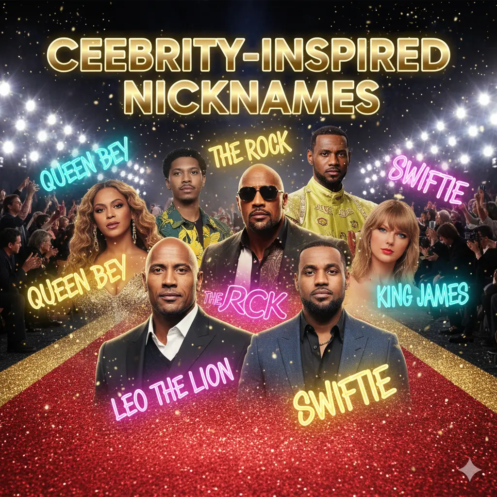  Celebrity-Inspired Nicknames 
