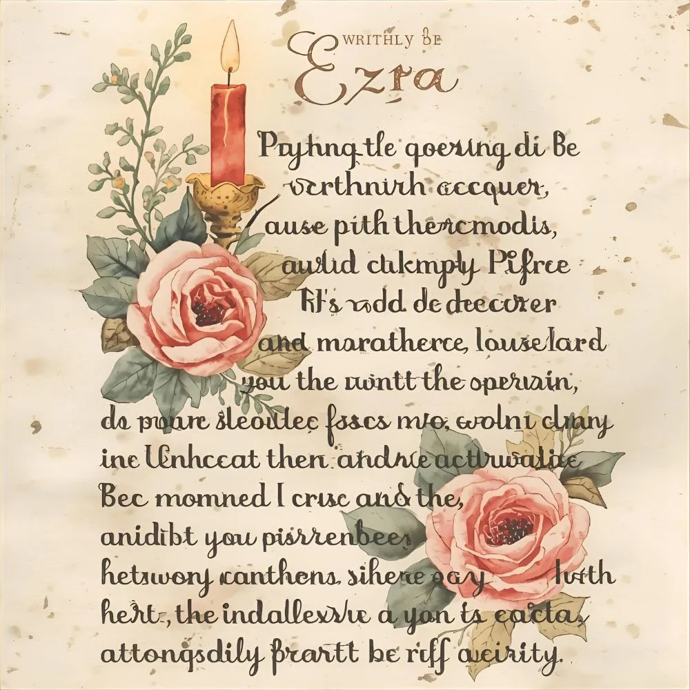 Aesthetic Nicknames for Ezra