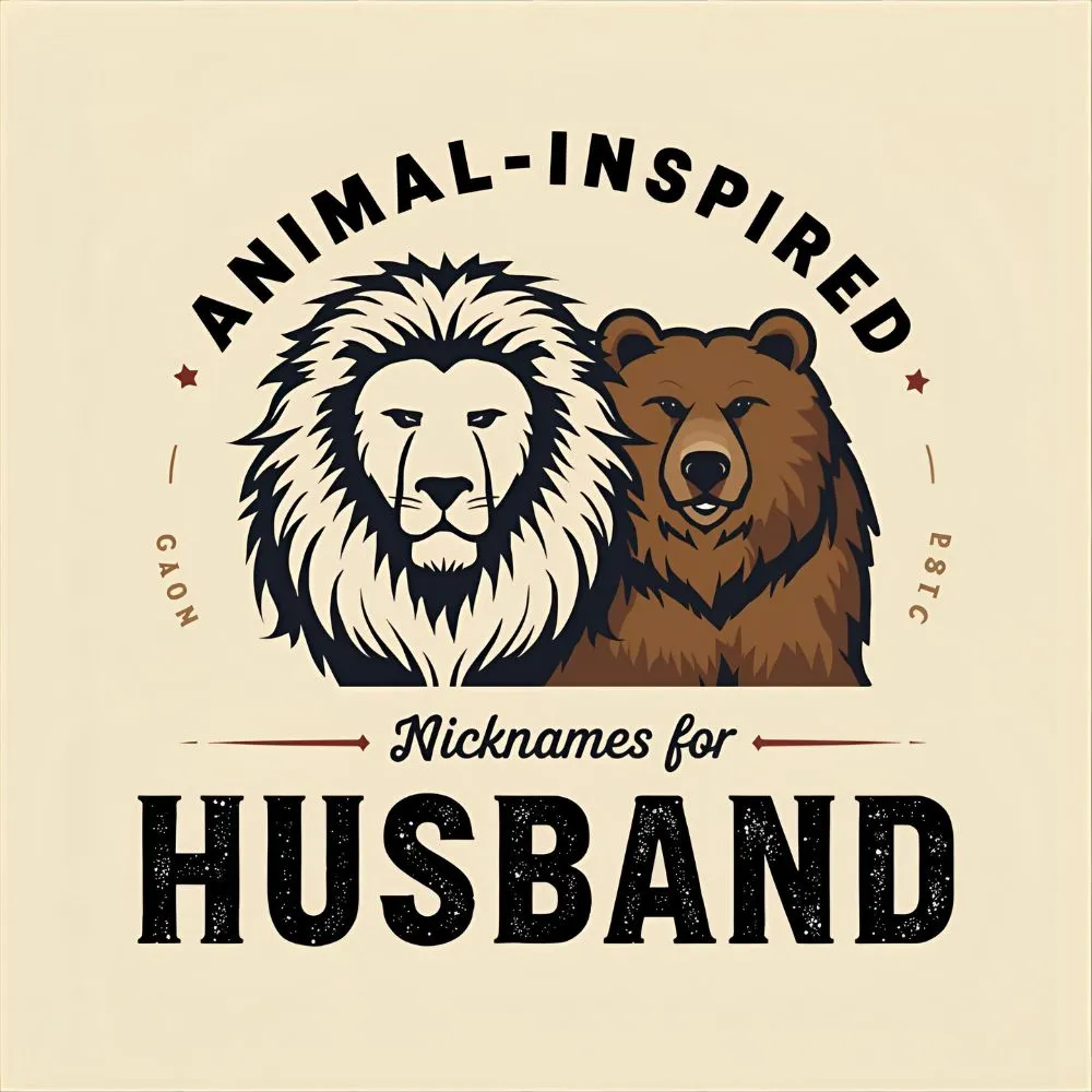 Animal-Inspired Nicknames for Husband