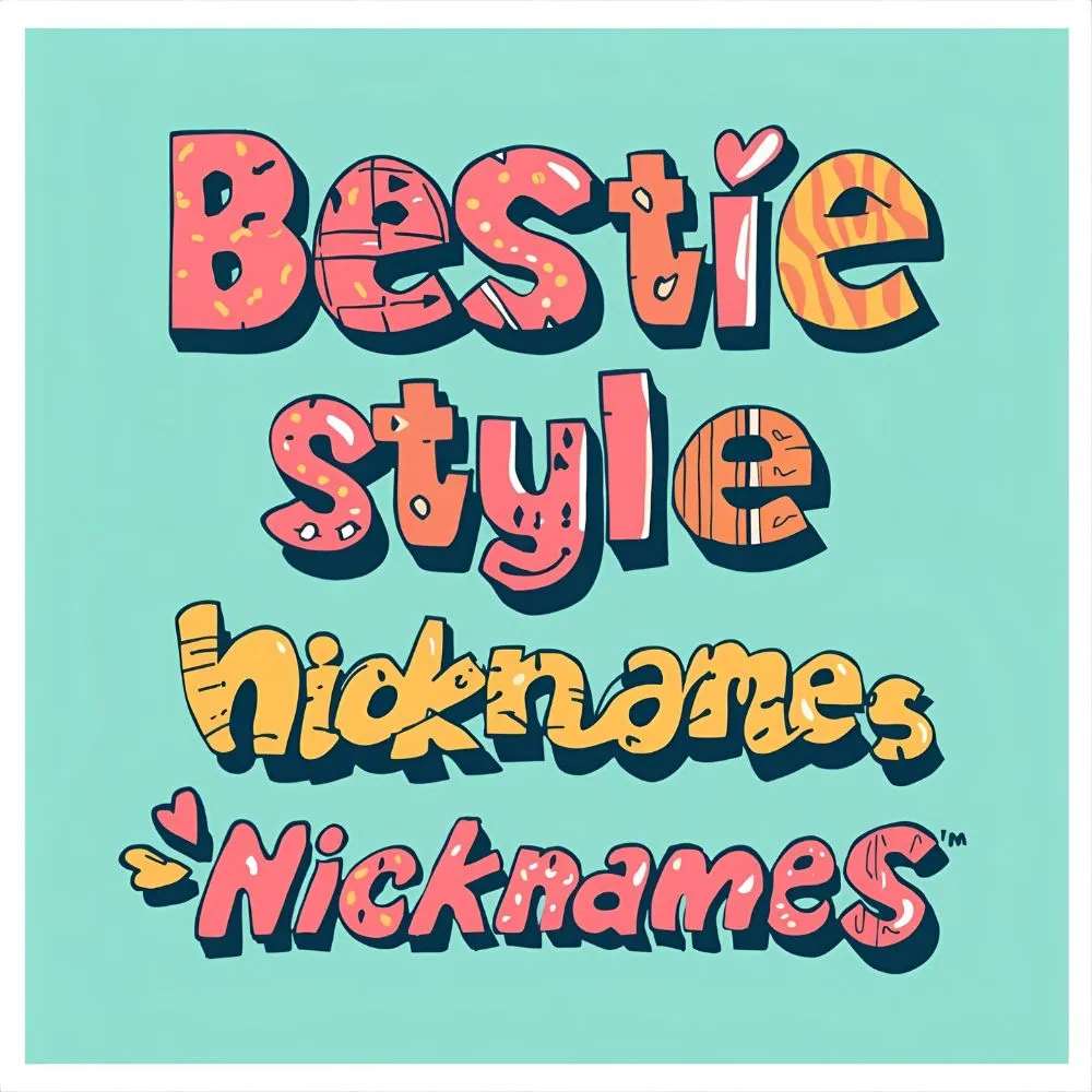  Bestie-Style Nicknames