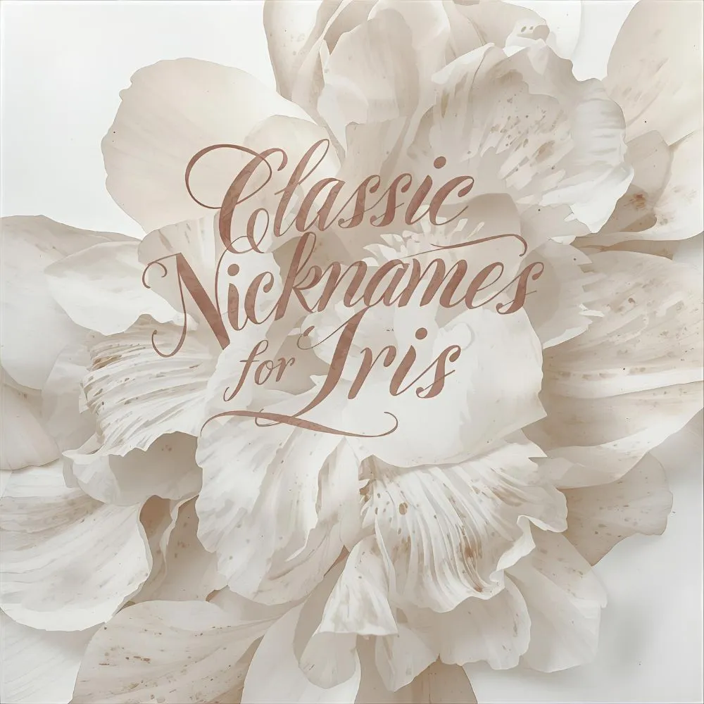 Classic Nicknames for Iris