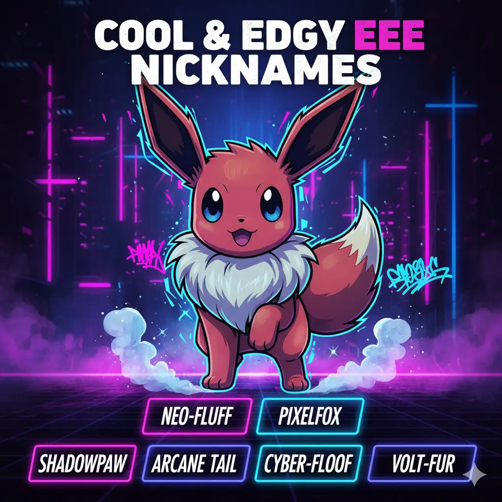 Cool & Edgy Eevee Nicknames