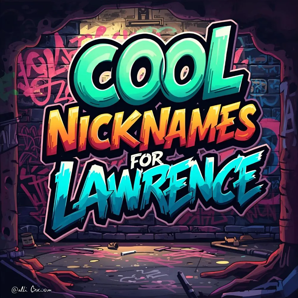  Cool Nicknames for Lawrence