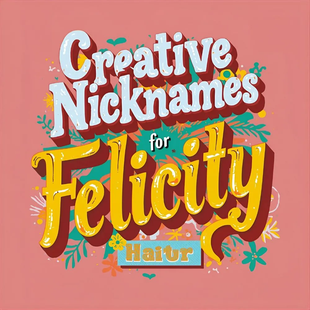 Creative Nicknames for Felicity