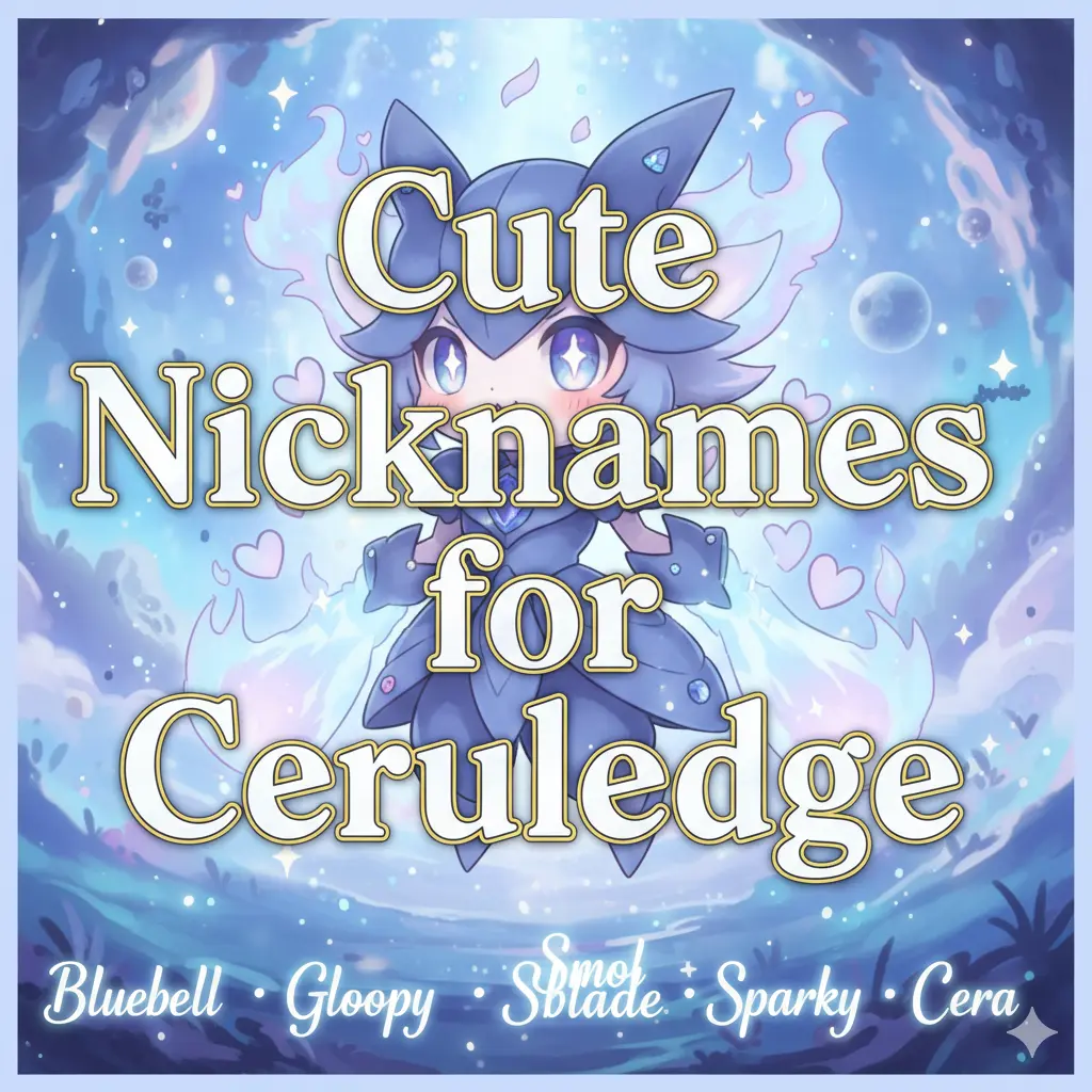 Cute Nicknames for Ceruledge