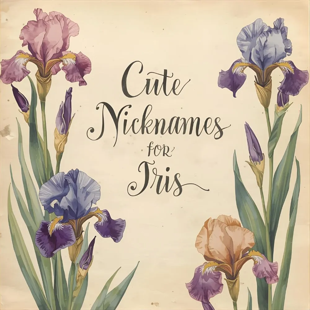 Cute Nicknames for Iris
