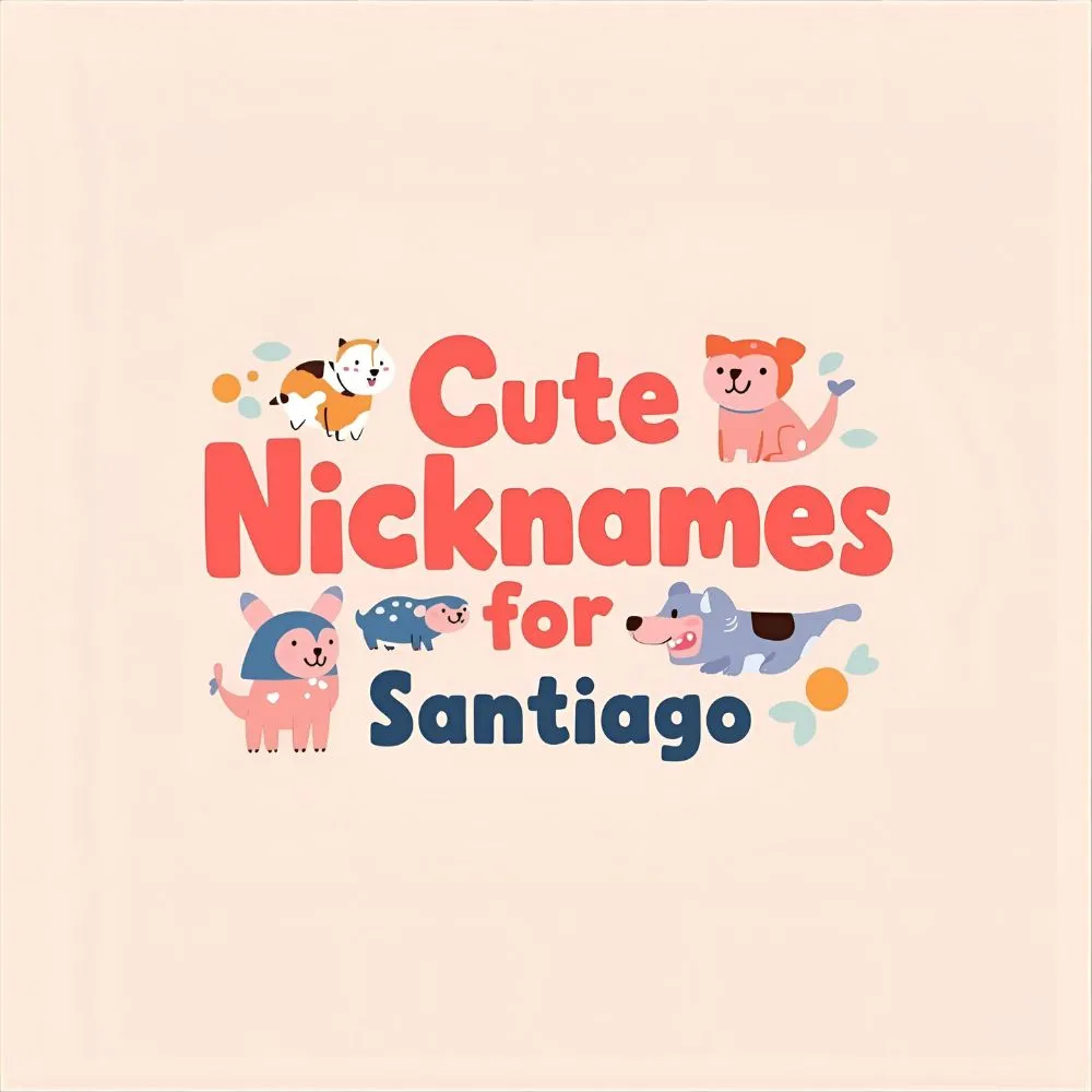 Cute Nicknames for Santiago