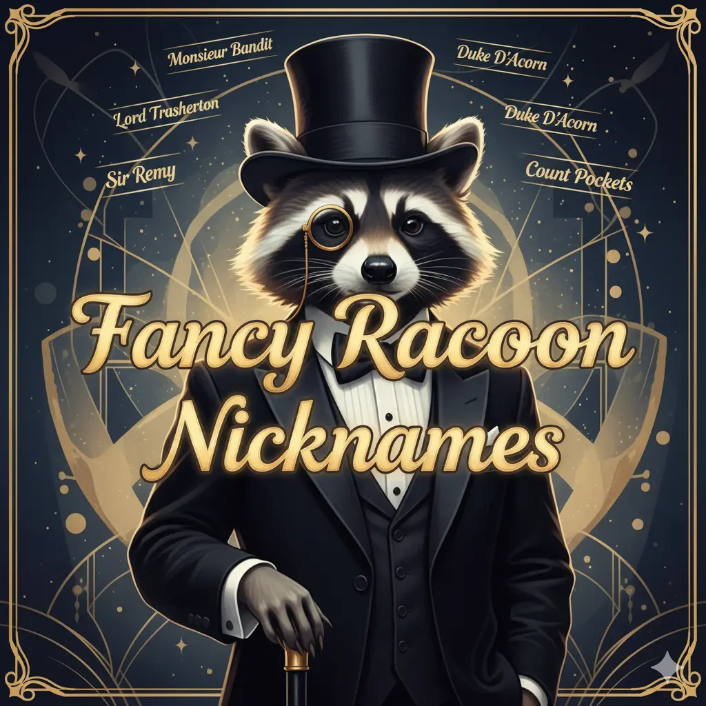 Fancy Raccoon Nicknames