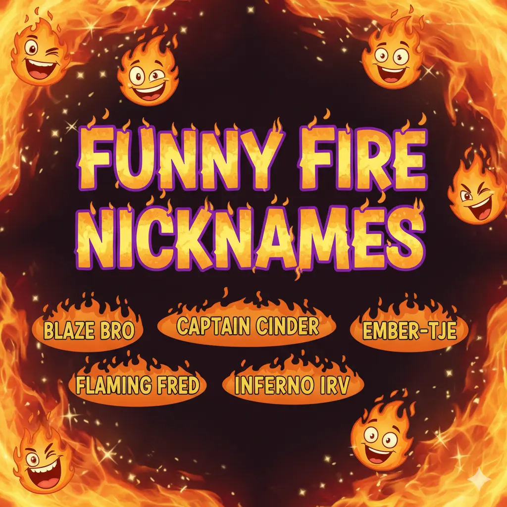 Funny Fire Nicknames