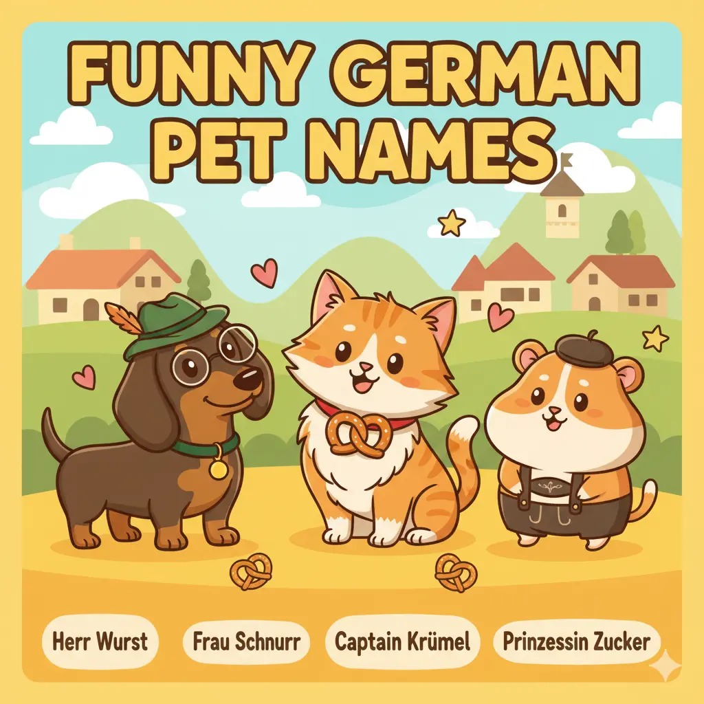  Funny German Pet Names