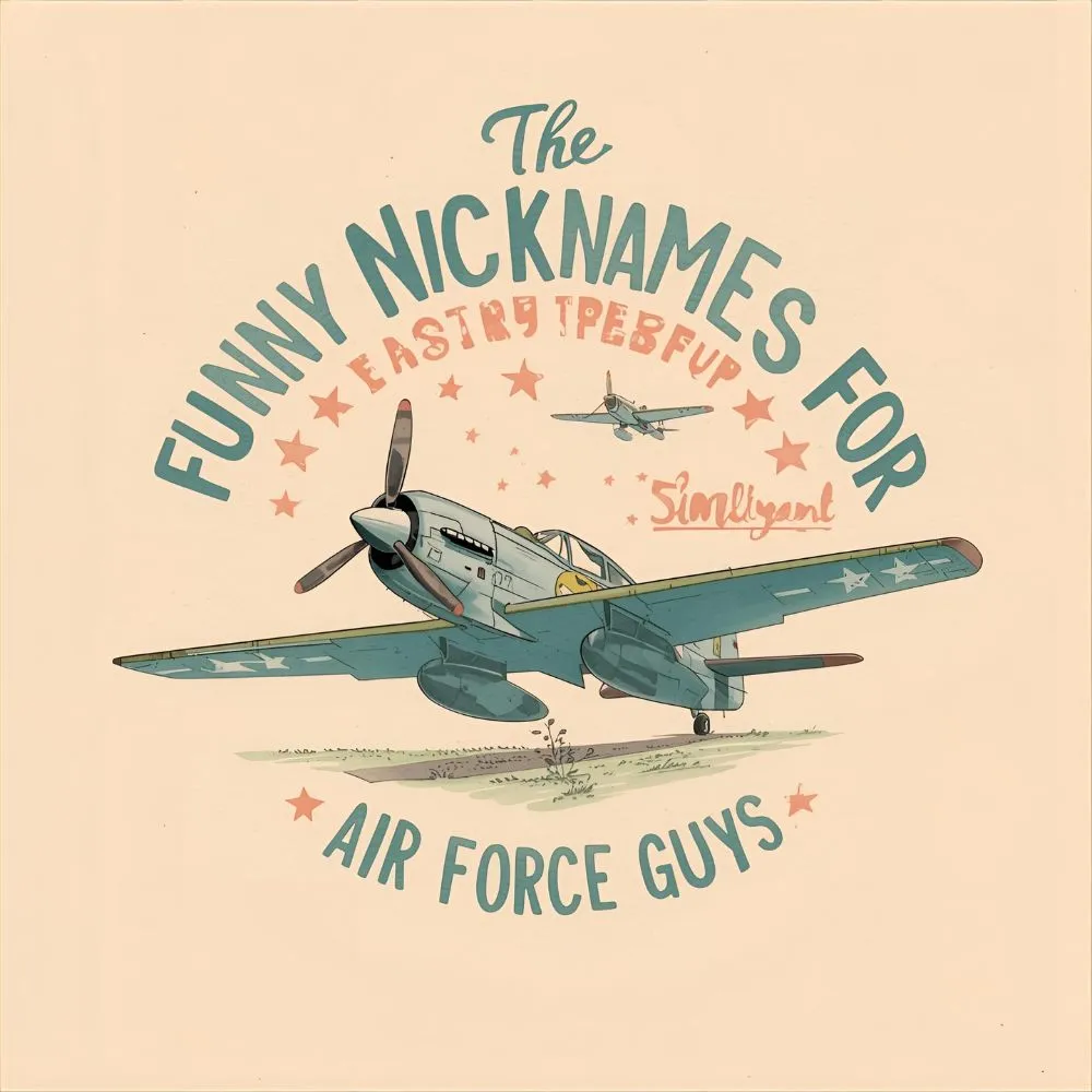 Funny Nicknames for Air Force Guys