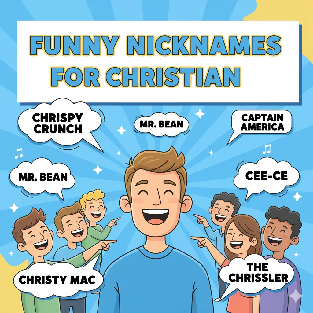 Funny Nicknames for Christian