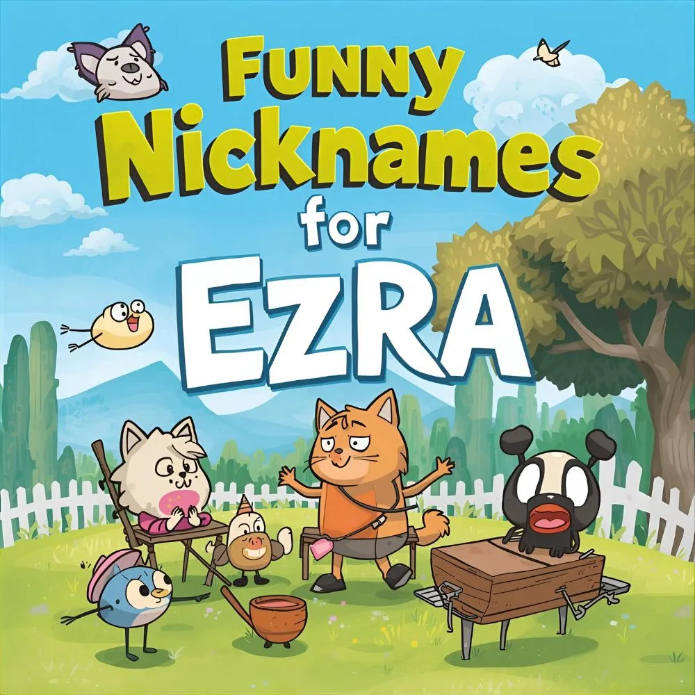 Funny Nicknames for Ezra