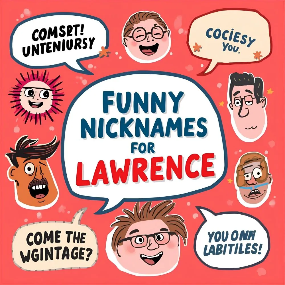 Funny Nicknames for Lawrence