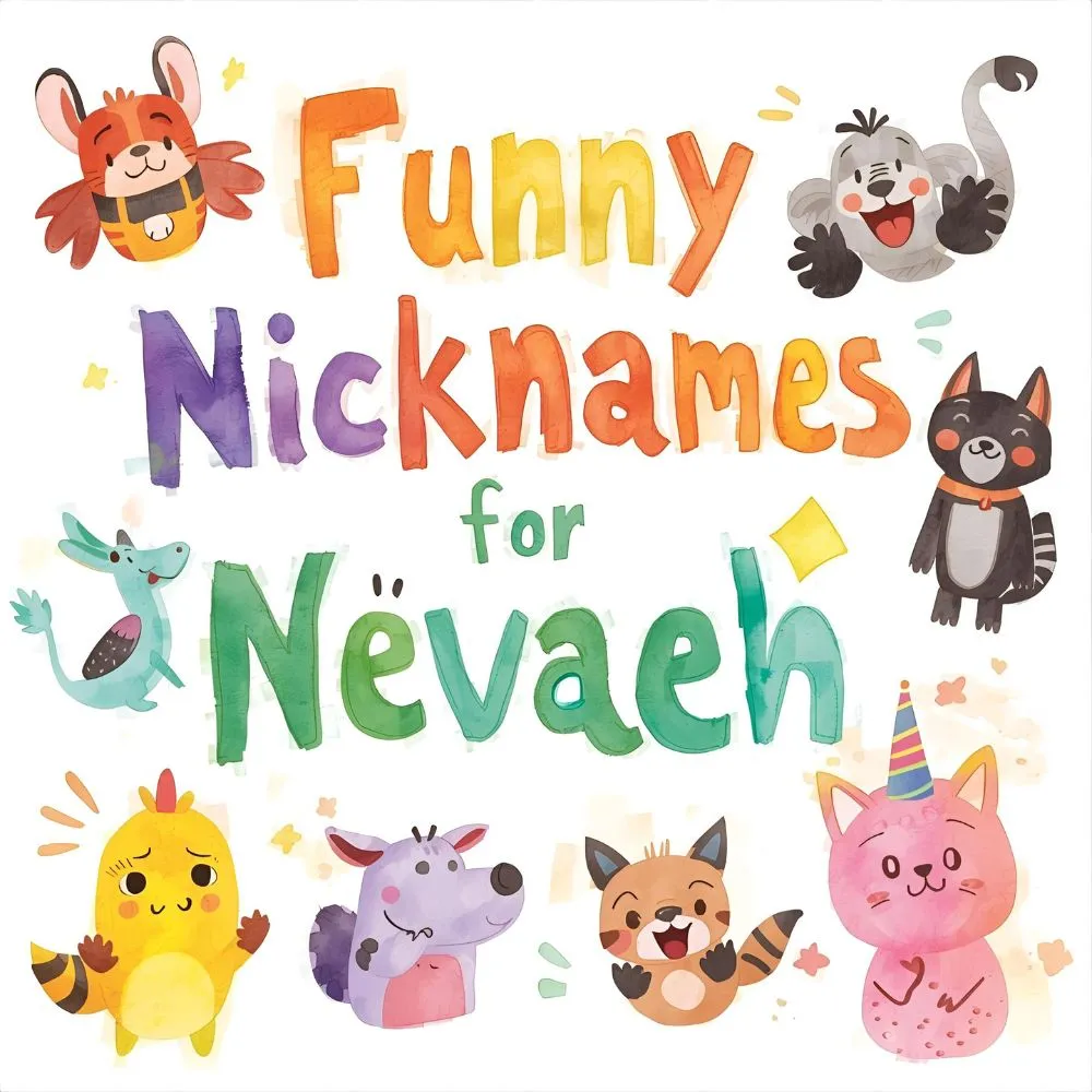 Funny Nicknames for Nevaeh