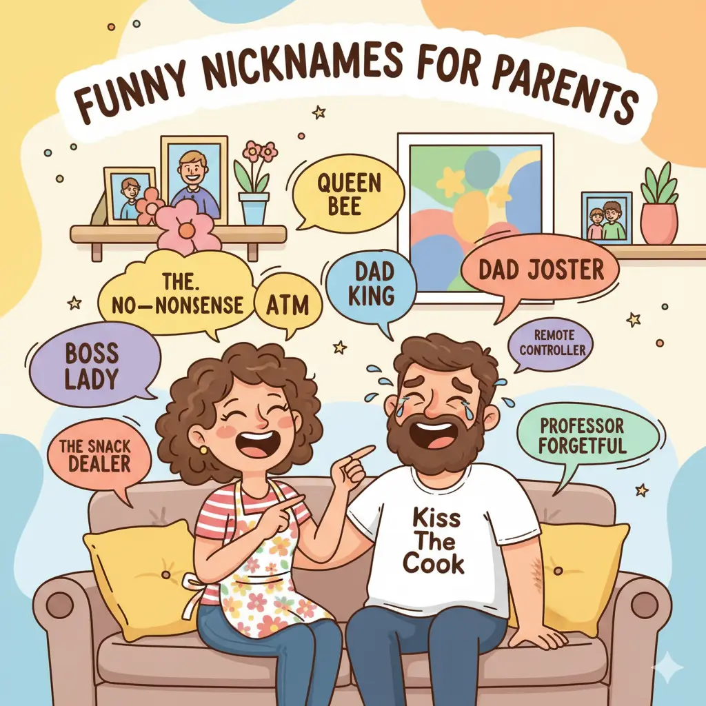Funny Nicknames for Parents