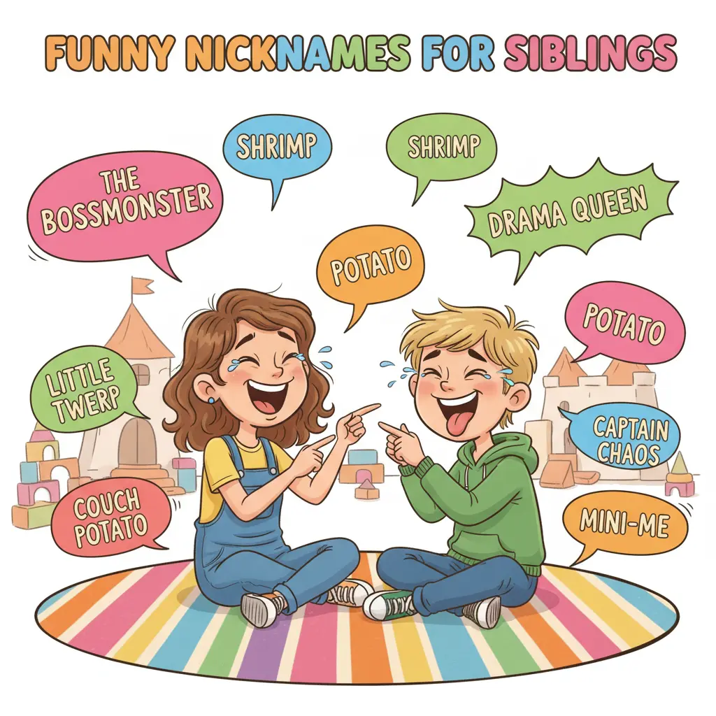 Funny Nicknames for Siblings