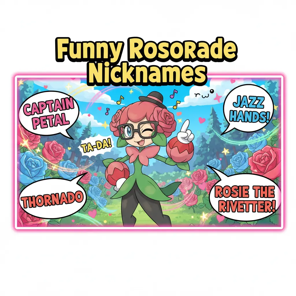 Funny Roserade Nicknames
