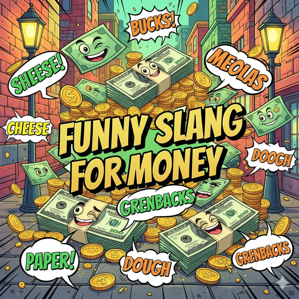  Funny Slang for Money