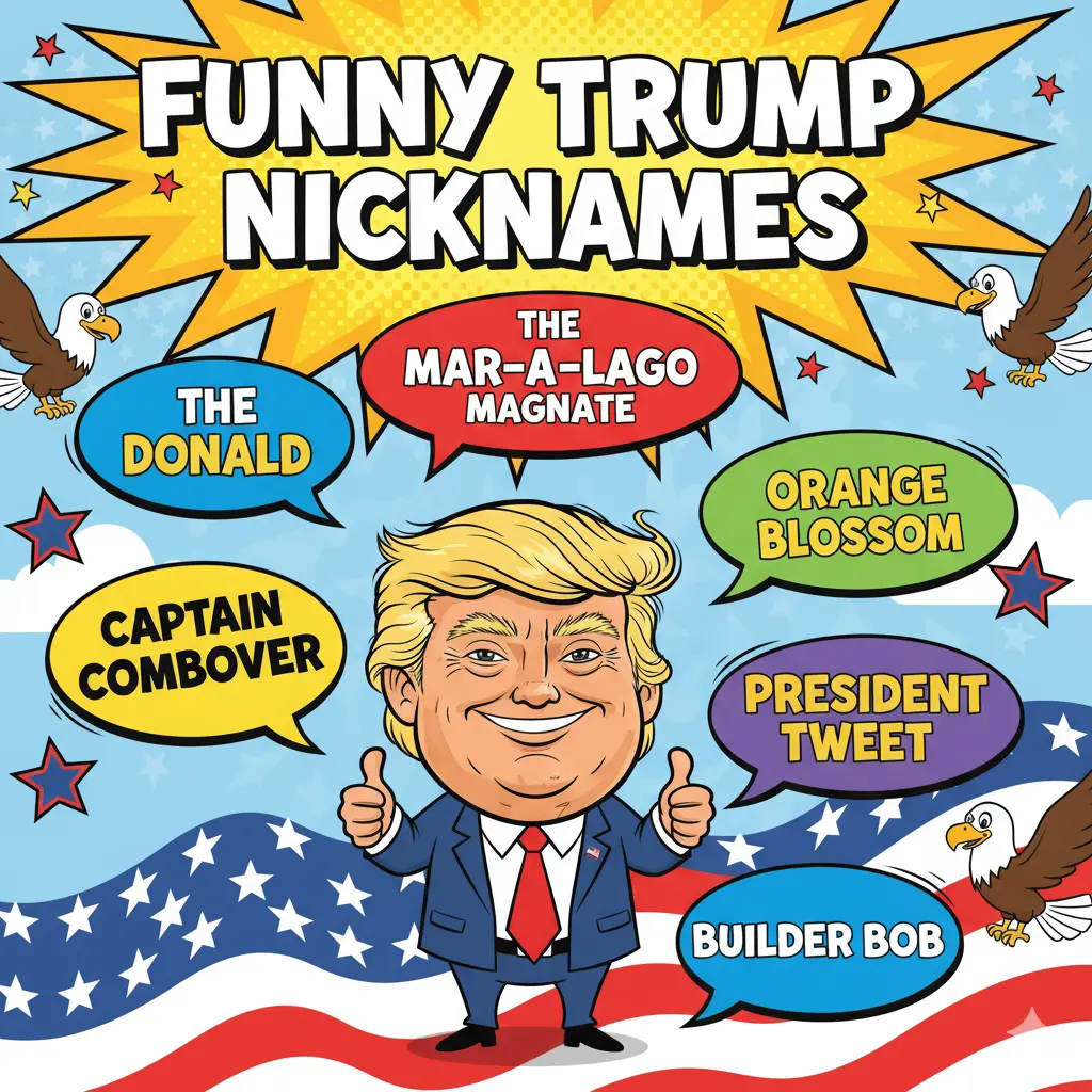 Funny Trump Nicknames 