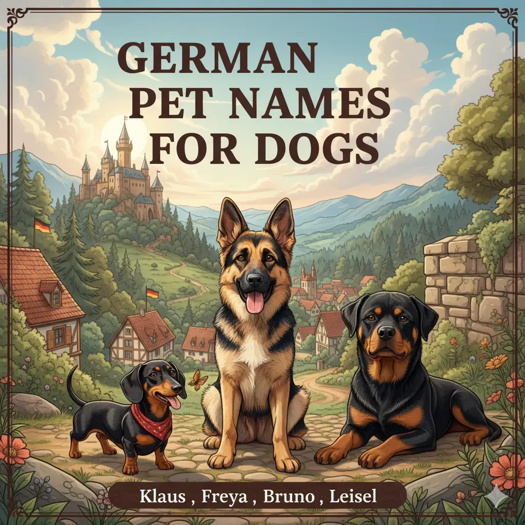 German Pet Names for Dogs