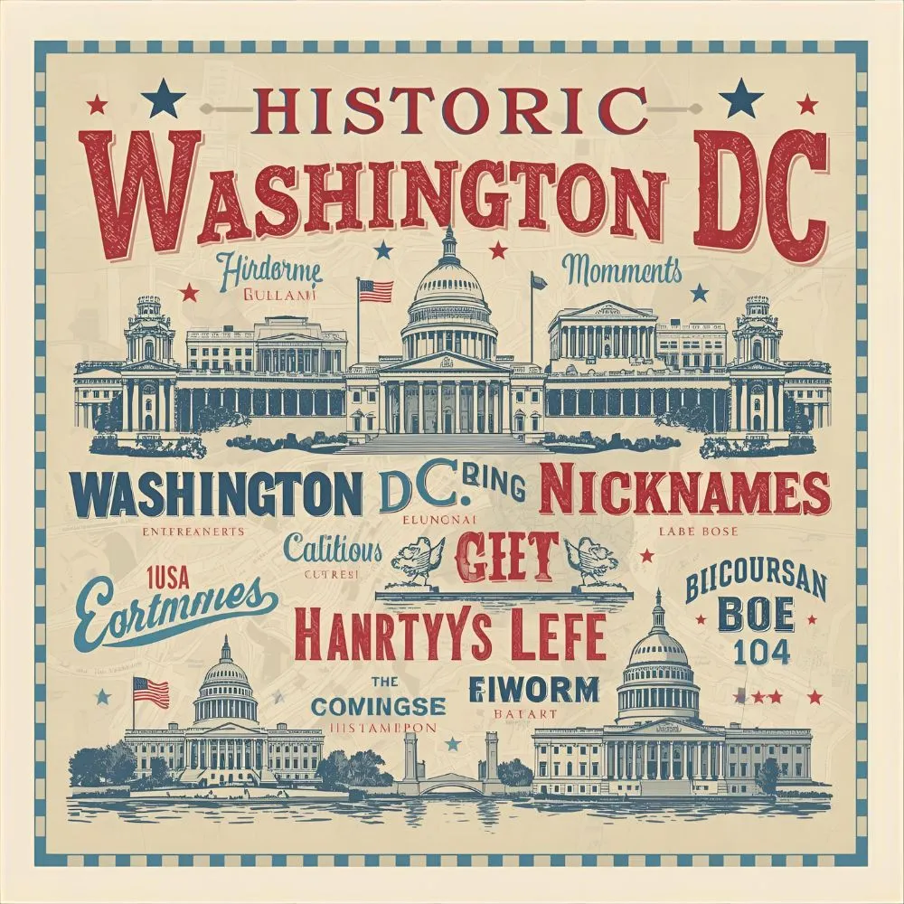 Historic Washington DC Nicknames