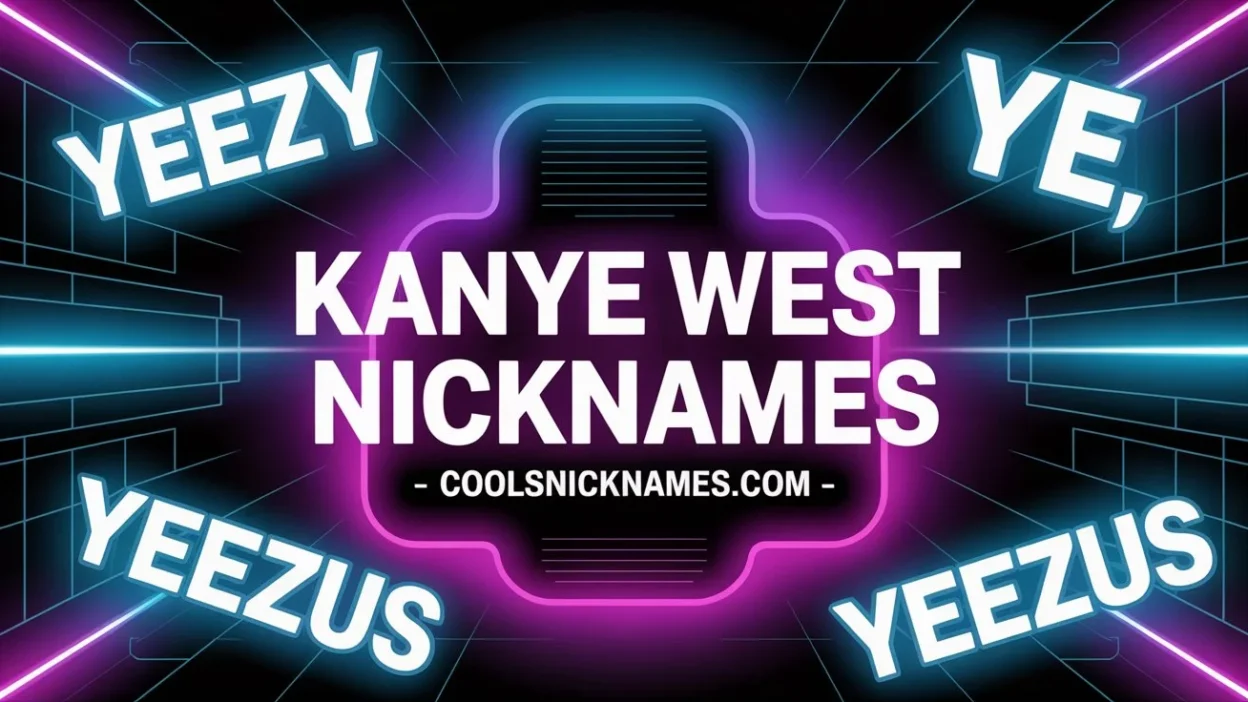Kanye West Nicknames