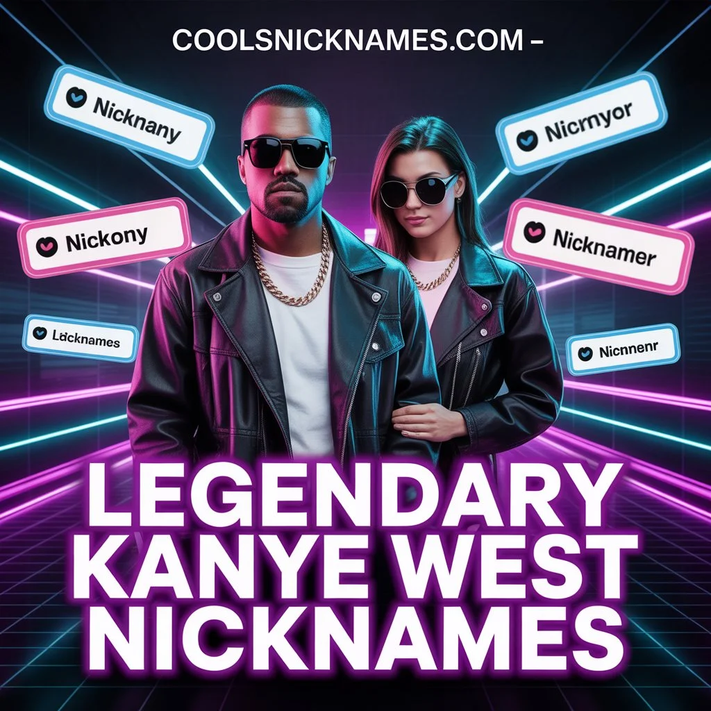Legendary Kanye West Nicknames