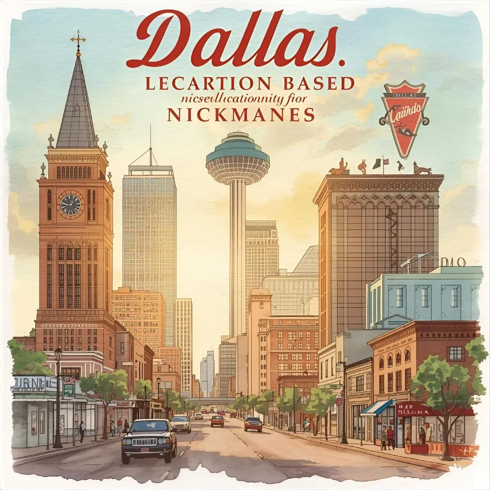 Location-Based Nicknames for Dallas