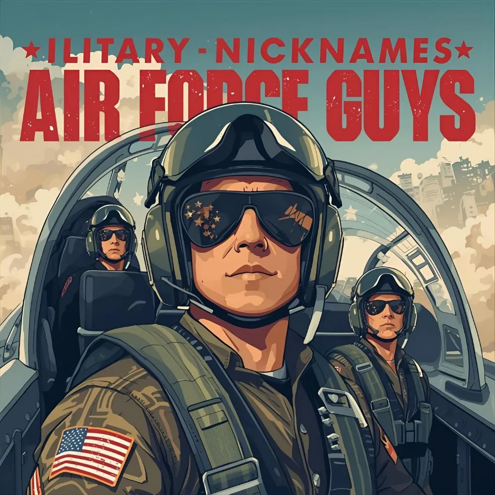  Military-Inspired Nicknames for Air Force Guys