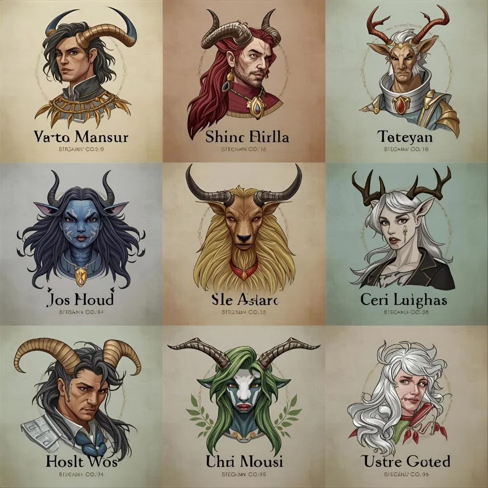Mythical & Fantasy Nicknames