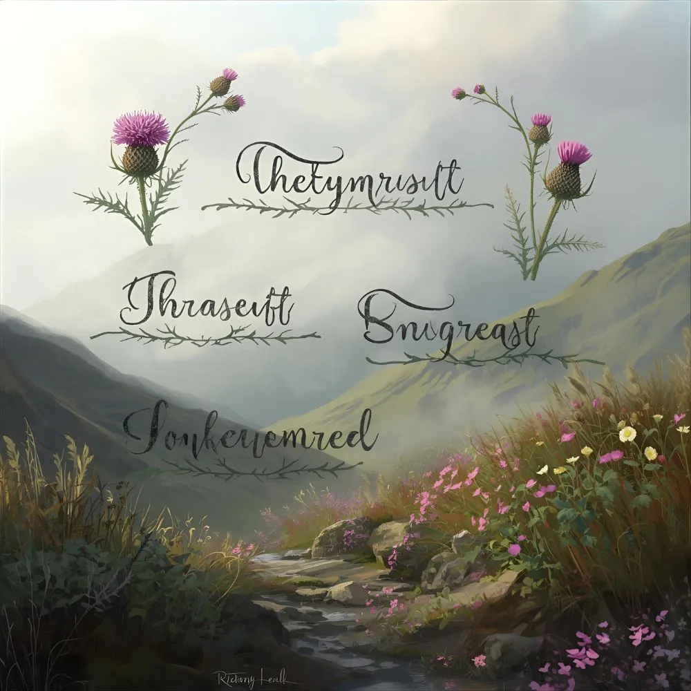 Nature-Inspired Scottish Nicknames