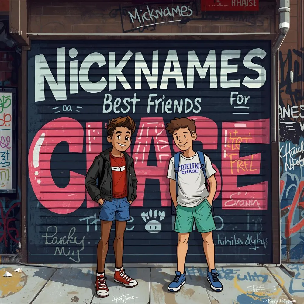 Nicknames for Best Friends Named Chase