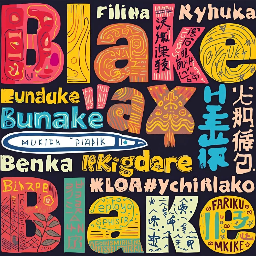 Nicknames for Blake in Other Languages