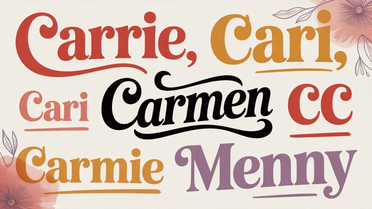 Nicknames for Carmen