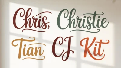 Nicknames for Christian