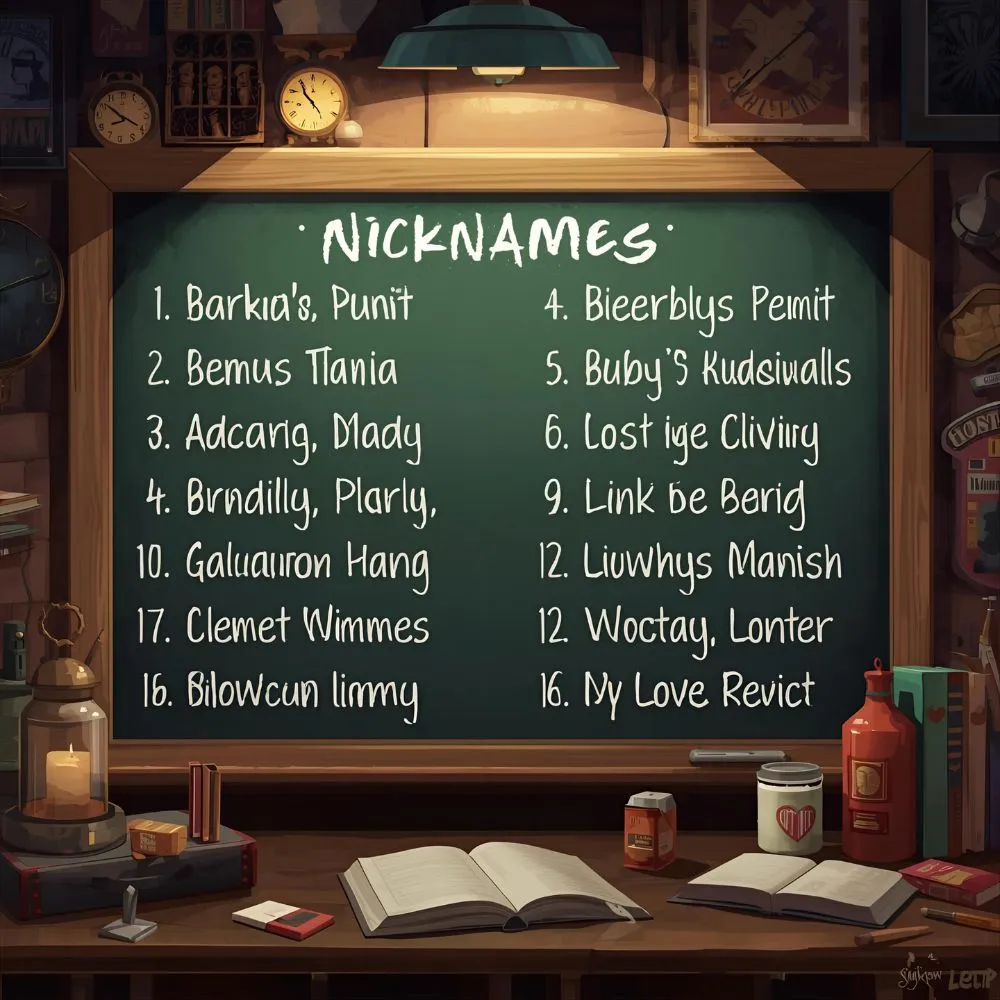 Nicknames from Friends & Family