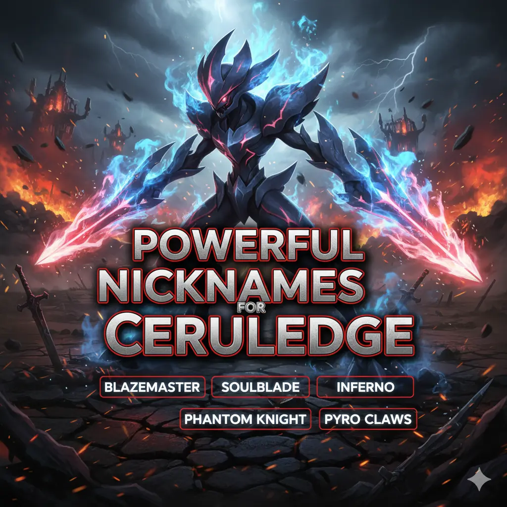  Powerful Nicknames for Ceruledge