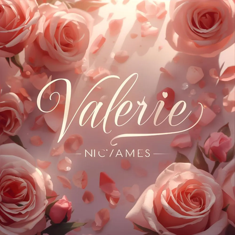 Romantic Nicknames for Valerie