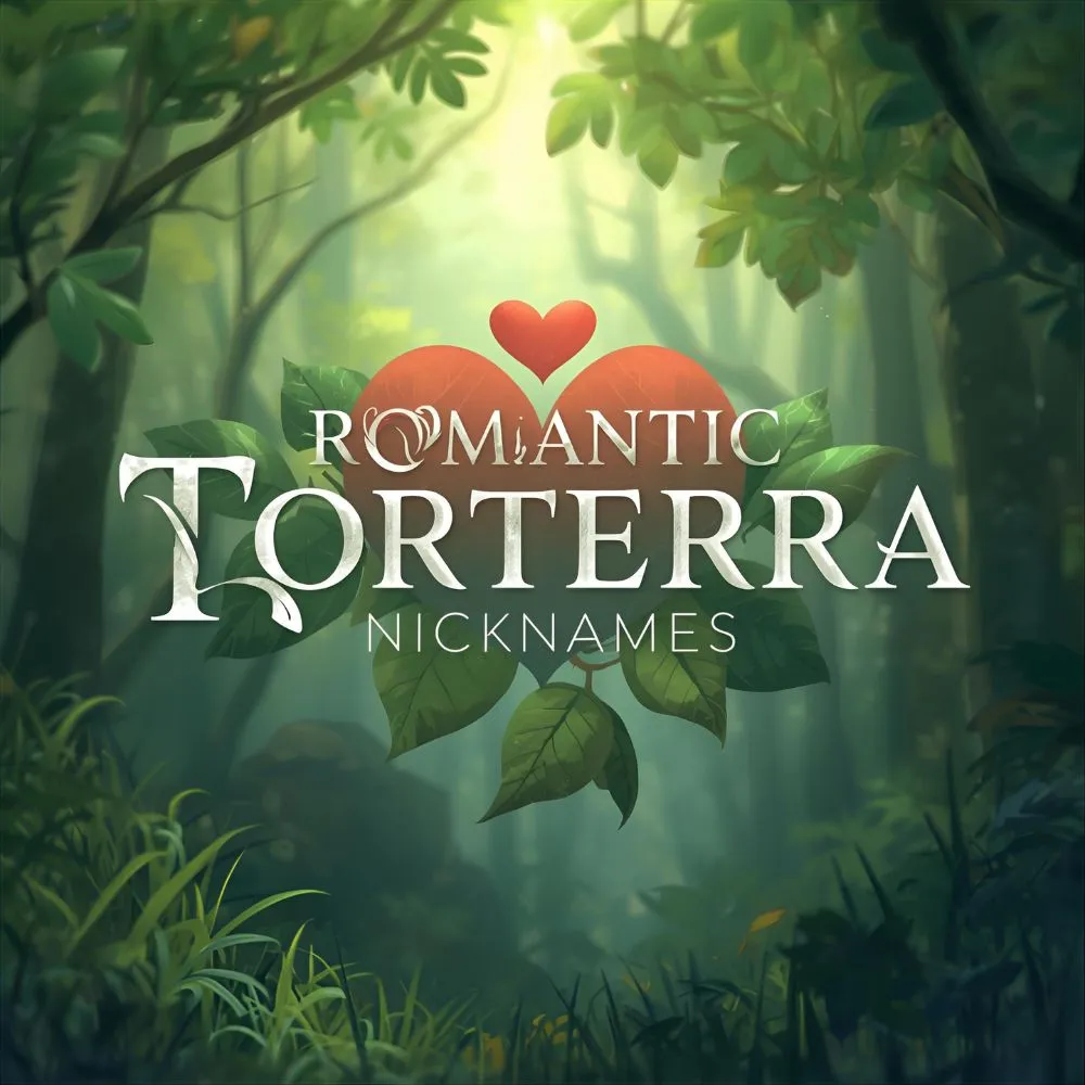 Romantic Torterra Nicknames