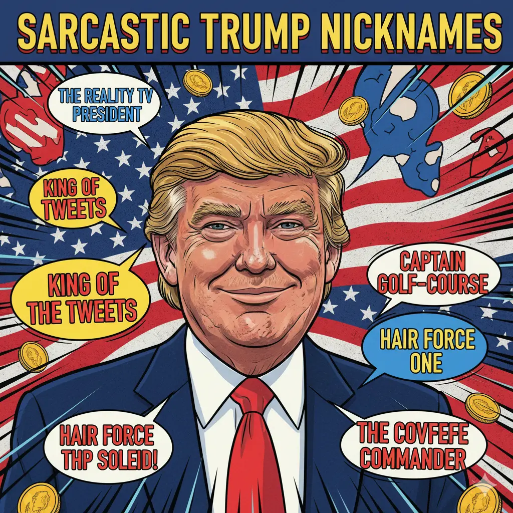 Sarcastic Trump Nicknames