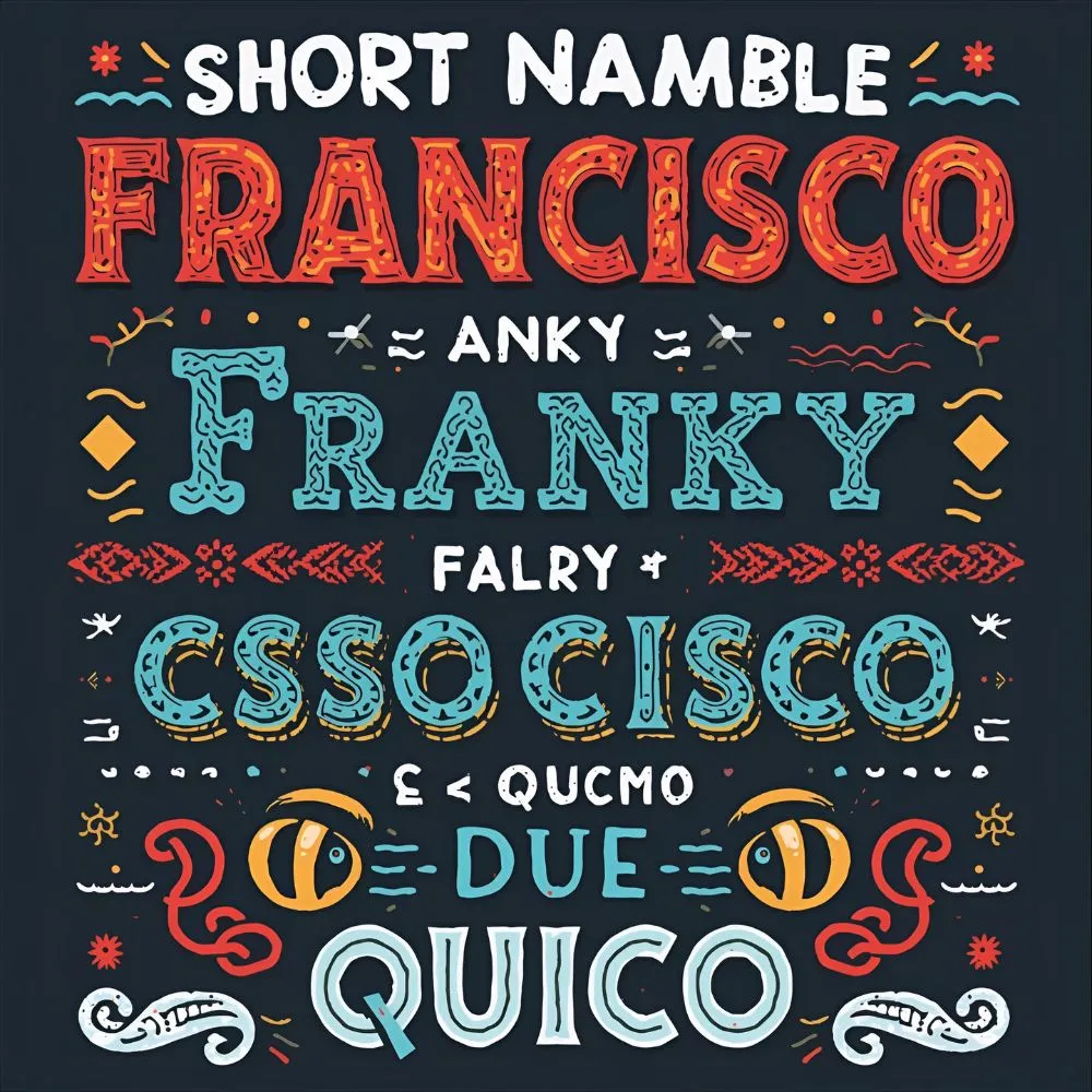 Short Nicknames for Francisco