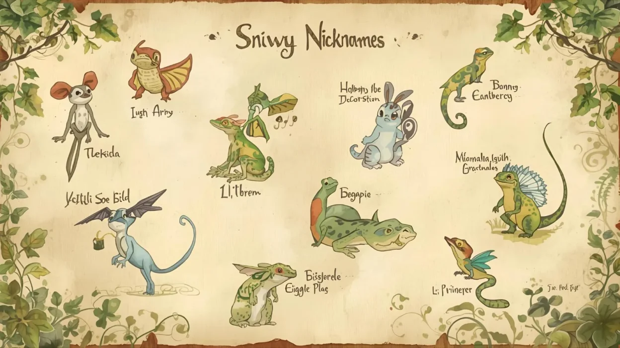Snivy Nicknames