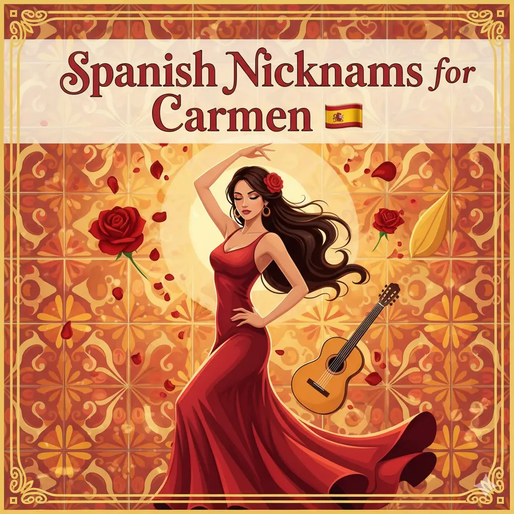 Spanish Nicknames for Carmen 🇪🇸