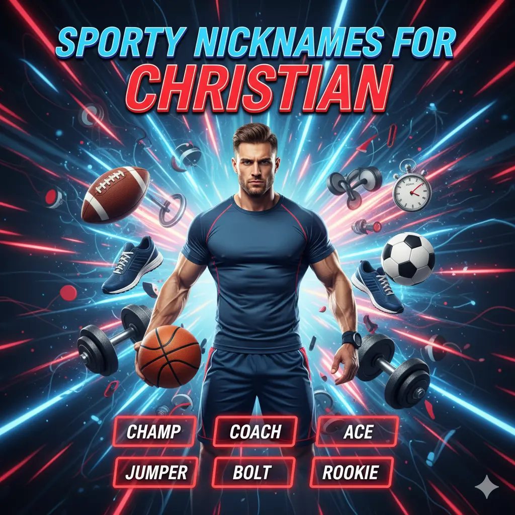  Sporty Nicknames for Christian