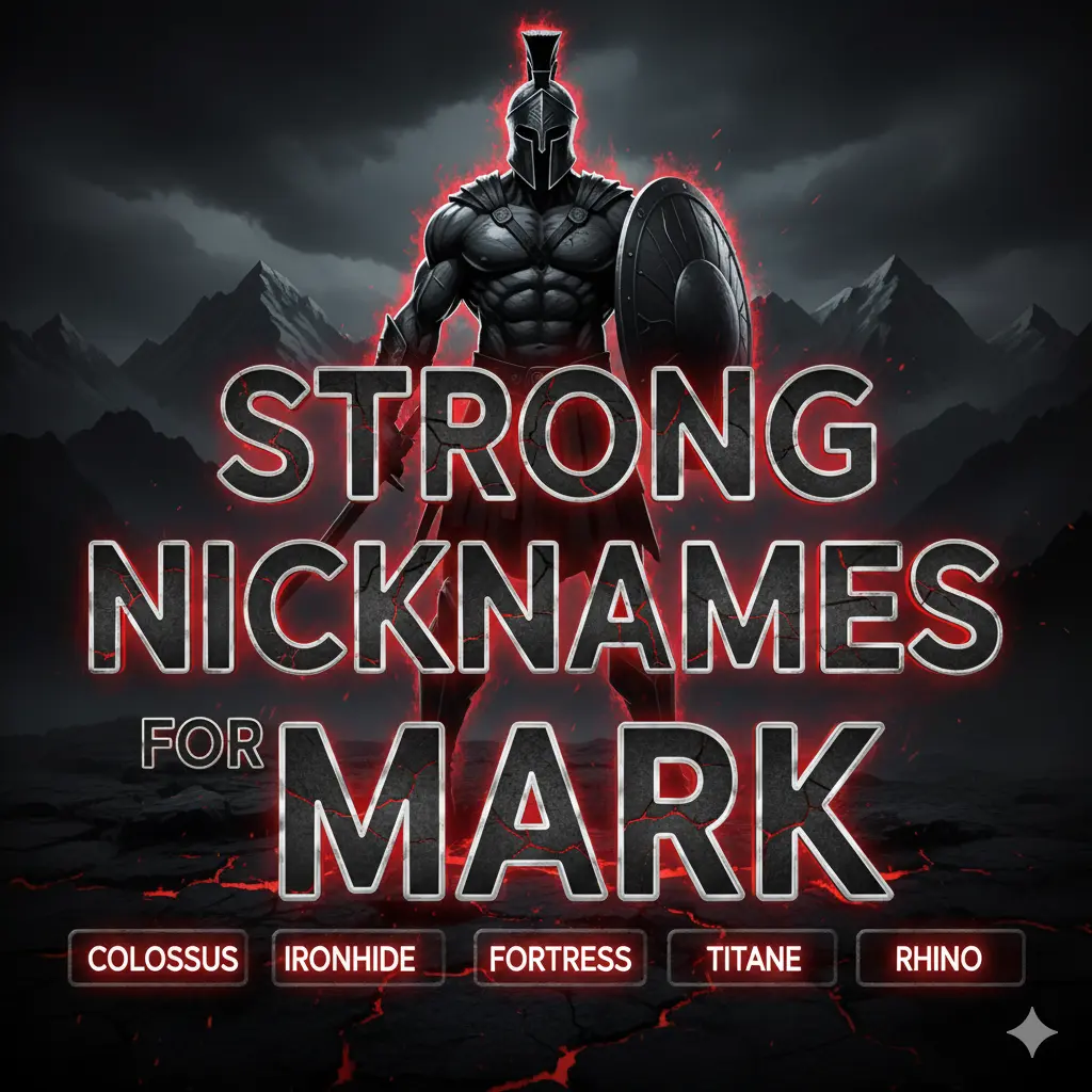Strong Nicknames for Mark